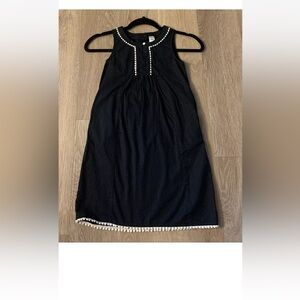 Carter’s Girl’s Size 6X Lightweight Navy Sundress With White Trim